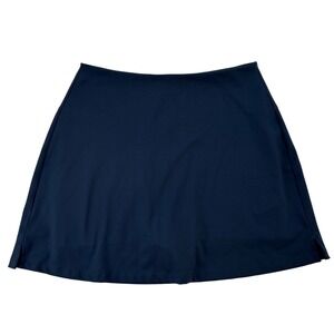 Girlfriend Collective Midnight Navy Blue Active Skort XL Spandex